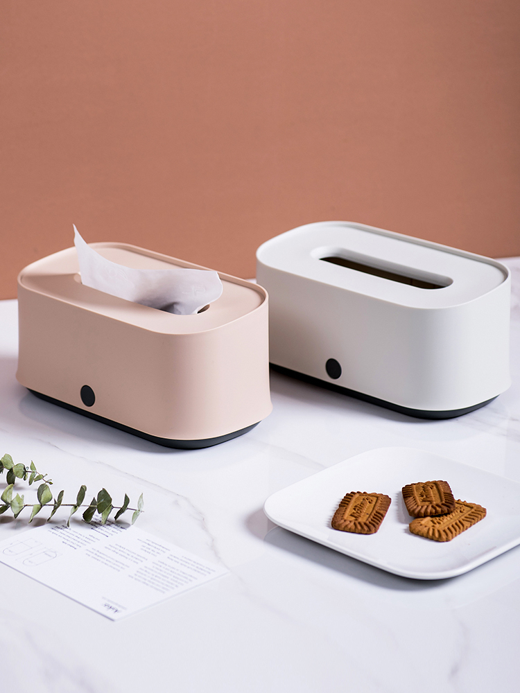 Porcelain color beauty ins simple smoke box home sitting room dining - room table napkin paper cartons creative tissue box