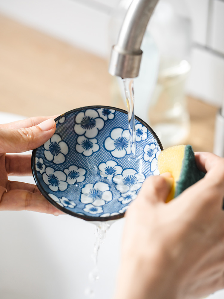 Miske with seasoning disc disc vinegar dish serving ceramic creative household utensils pickled meat dish flavor dishes