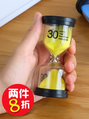 Trẻ em đánh đồng hồ bấm giờ 3 ba phút rưỡi thời gian 10 bằng chứng thả 1 món quà sinh nhật sáng tạo - Trang trí nội thất đồ dcor bàn học Trang trí nội thất