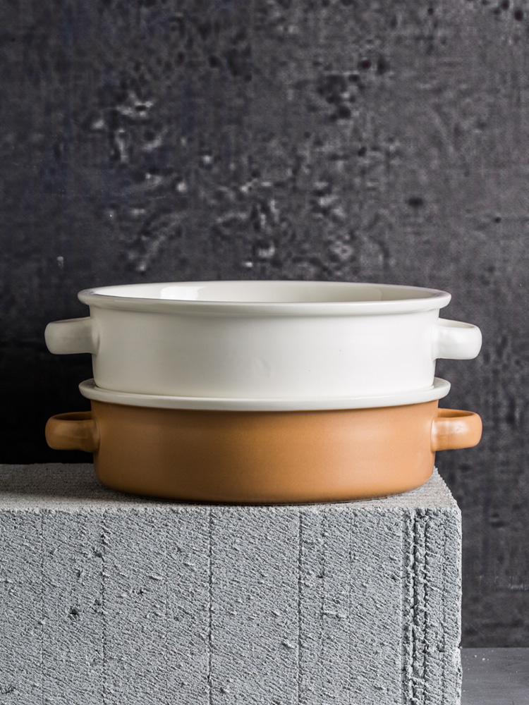 Creative household ceramic ears always with an ear soup bowl rainbow such to use Japanese - style tableware bowls of a single mercifully rainbow such use salad bowl of soup plate