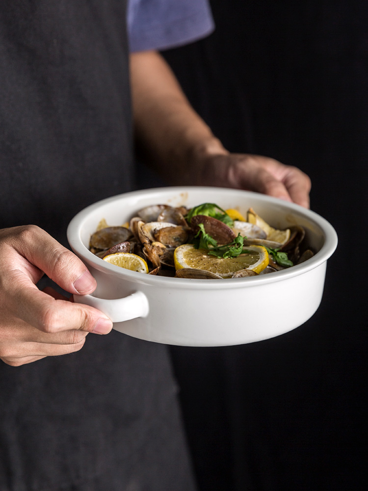 Creative household ceramic ears always with an ear soup bowl rainbow such to use Japanese - style tableware bowls of a single mercifully rainbow such use salad bowl of soup plate