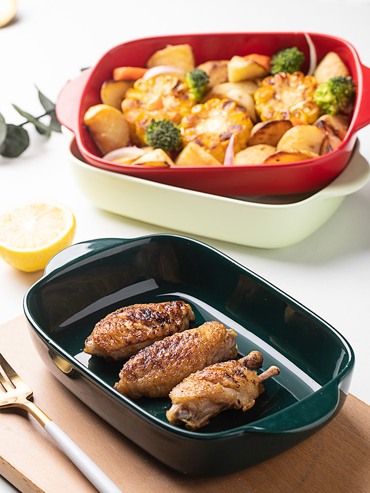 Pan baked cheese baked FanPan bowl bowl ceramics creative dishes household microwave oven dedicated western - style food dish dish