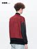 HIN Han Chong Giới nam Letter Trend In Áo khoác Ribbon Wind Tuổi trẻ Thời trang Tương phản Slim Jacket - Áo khoác áo khoác nỉ Áo khoác