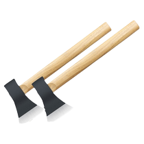 Ax for splitting firewood outdoor carpentry special small ax hand ax bone chopping knife all-steel mountain ax fire ax