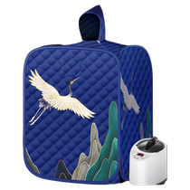 oes sweat steaming box household whole body detoxification sauna room bath box fumigation bucket machine instrument sweat steam bag cover to remove moisture