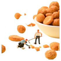 Qiaqiawei U-flavored strange-flavored beans Chacha Spicy Broad Beans casual snacks Nuts Chacha Drama Nagging Snacks