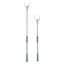 Clothes pole household clothes drying pole retractable and extended clothes fork stainless steel dormitory clothes drying pole hanging clothes pole