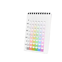 American standard AATCC six-color nine-level card color card gray sample card gray card color transfer gray card 6-color nine-level card