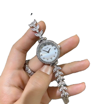 Mermaid watch for women niche light luxury high-end temperament high-end waterproof compact Chinese Valentines Day gift for girlfriend