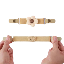 Childrens overalls shoulder strap fixing clip to prevent shoulder slipping baby childrens clothes suspender skirt anti-shoulder slipping artifact universal