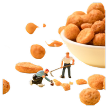 Qiaqiaguai U-flavored strange-flavored beans Chacha five-flavored broad beans casual snacks nuts roasted seeds and nuts snacks to satisfy your craving for dramas