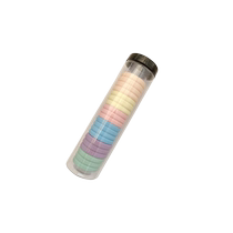 2024 New Headband Rubber Band Womens Hair Band Elastic and Durable Ponytail Headwear Hair Rope Holster Leather Circle High Elasticity