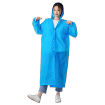 Outdoor thickened raincoat long full body rainproof poncho for adults and children disposable raincoat for men and women mountaineering and cycling