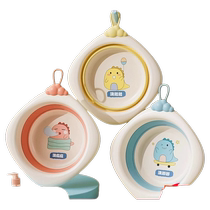 3-pack newborn baby washbasin foldable hanging butt washing newborn baby footbath