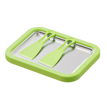 Fried ice machine homemade plug-in free ice cream fried yogurt machine small household childrens mini ice cream freezing special