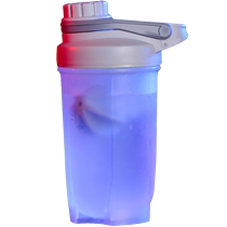 Male shaker cup female protein powder meal replacement milkshake mixing cup fitness sports water cup scale portable mixing ball cup