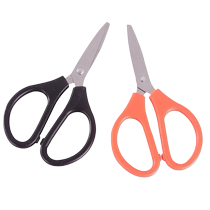 Stainless steel mini scissors student childrens handmade scissors household flat head thread scissors