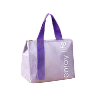 Portable lunch box bag insulated lunch bag student lunch box waterproof and oil-proof meal bag for office workers thickened aluminum foil bag