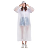 Disposable raincoat outdoor adult long full-body rainproof childrens mens thickened travel portable poncho for travel