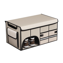 Car trunk storage box car storage artifact womens trunk car storage car folding multi-function seat back