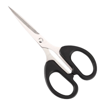 Stationery scissors office home sewing paper scissors stainless steel handmade knife portable student scissors carbon steel sharp
