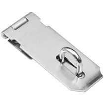 Stainless steel hasp lock old-fashioned door nose wooden door surface-mounted latch 90-degree right-angle lock brand door buckle door bolt door lock