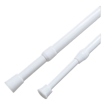 No-punch telescopic rod no-nail clothes drying rod hanger stainless steel curtain hanging rod shower curtain rod door curtain wardrobe support rod