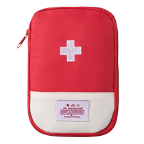 Sac médical de voyage sac de rangement de médicaments portable bagage à main pour étudiant petit sac de médicaments médicaux durgence boîte à grandes couches