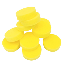 Waxing sponge for car washing car waxing care small round sponges 32 pieces for car supplies will not damage the car paint surface