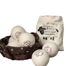 Wool ball for dryer natural anti-wrinkle anti-wrinkle quick-drying companion Bosch Midea Haier accelerated drying ball
