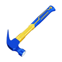 Hammer woodworking nail hammer claw hammer household multi-functional nail pulling tool hammer head small hammer round head installation