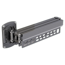 Folding clothes drying rack balcony invisible retractable clothes drying rod indoor and outdoor household clothes hanger bay window clothes drying artifact