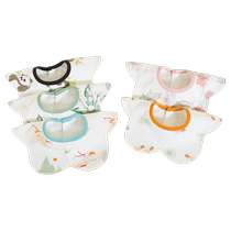 Baby bibs newborn type A pure cotton saliva towel 360 degree rotatable waterproof anti-vomiting bib rice bag bib