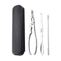 304 stainless steel crab eight-piece crab-eating tools special artifact for dismantling crabs hairy crabs crab claws crab needles crab clips