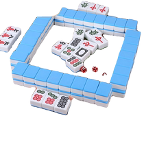Mahjong home mahjong player rubs first-class small large medium Sichuan and Guangdong bamboo silk mahjong No. 44 No. 42