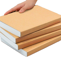 College students examine ultra - thick blank notebook kraft paper a5 blank elementary school students soft - noodle copy paper