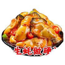 Plump spicy canned oysters ready to eat freshly peeled spicy oyster meat canned snacks snacks for meals