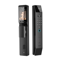 Fully automatic fingerprint lock home security door 3D face recognition smart door lock visual cat eye electronic code lock