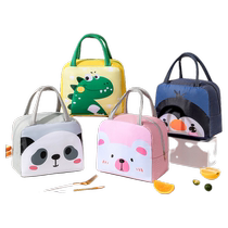 Insulation bag lunch box handbag lunch with rice aluminum foil thickened waterproof lunch box bag lunch for office workers and primary school students