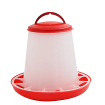 Chicken feed bucket chicken trough chick feeder chicken duck and goose water dispenser chicken feed bucket drinking kettle chicken feeding artifact