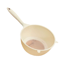 Drain spoon Home Filter Soy Milk Tea Residue Naughty Filter Spoon Drain Mesh Flour Griddle Big Trumpet Small Bear