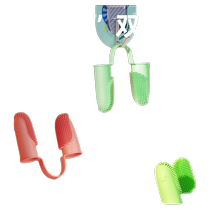 Cat toothbrush and toothpaste set pet dog and cat special silicone toothbrush cat Teddy bad breath cleaning supplies