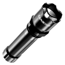 Flashlight strong light rechargeable long life outdoor home student led long-range mini small portable zoom light