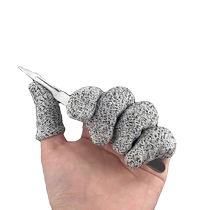 Level 5 anti-cut scratch-resistant cut-resistant labor protection finger cots kitchen chopping road finger bag rice dumpling leaf finger cots