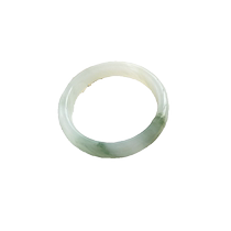 Official natural jade bracelet Tianshan green ice seed floating flower gold silk jade bracelet young womens bracelet