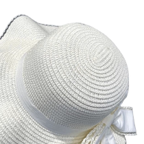 Popular straw hat Internet celebrity hat womens summer sunshade beach sun protection summer outdoor womens sun hat versatile cool hat