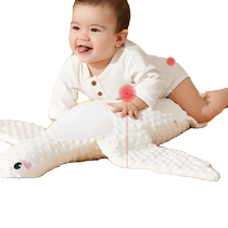 Big white goose exhaust pillow baby anti-flatulence colic baby sleeping on the stomach soothing pillow cuddle up to sleep crawling sleeping artifact