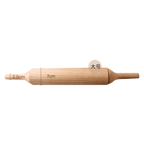 Household dumpling skin stick special baking rolling pin commercial rolling wooden stick large solid wood roller rolling pin