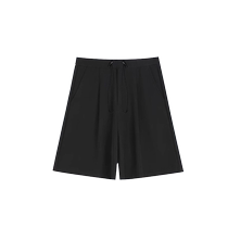 Maternity shorts summer outer wear thin no support belly suit mid-length pants small person early pregnancy large size wide-leg pants