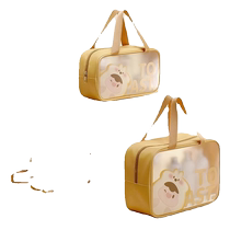 Travel toiletry bag womens portable waterproof cosmetic bag cosmetics organizer bag swimming fitness bathing transparent storage bag